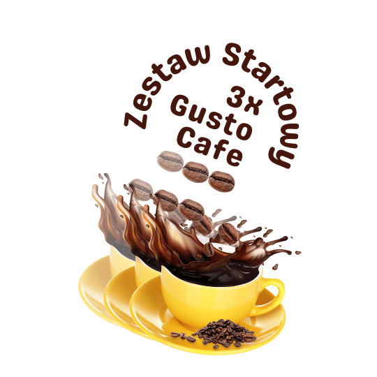 Zestaw Startowy 3x Gusto Cafe 125g