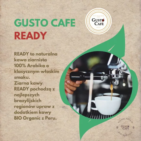 Gusto Cafe READY - opis