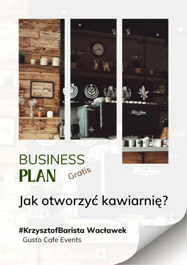 Książka "Jak otworzyć kawiarnię. Przykładowy Business Plan"
