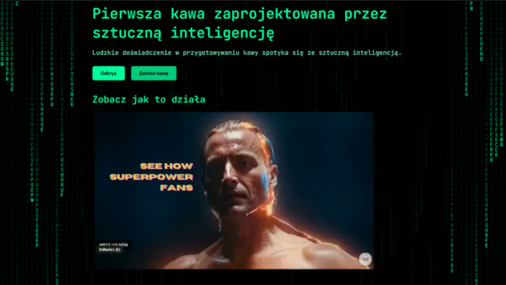 Strona SuperPower.coffee