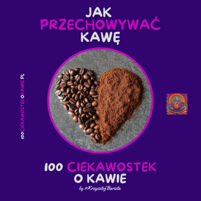 "Jak  przechowywać kawę" - wpis na Blogu Kawa-Warszawa.pl