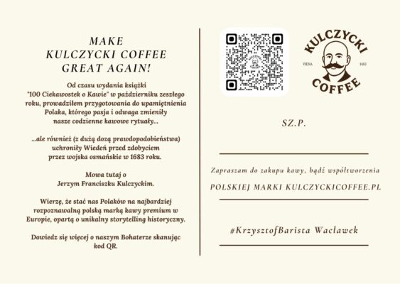 Książka "100 Ciekawostek o Kawie" z Kulczycki Coffee