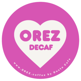 OREZ.coffee logo - transparent