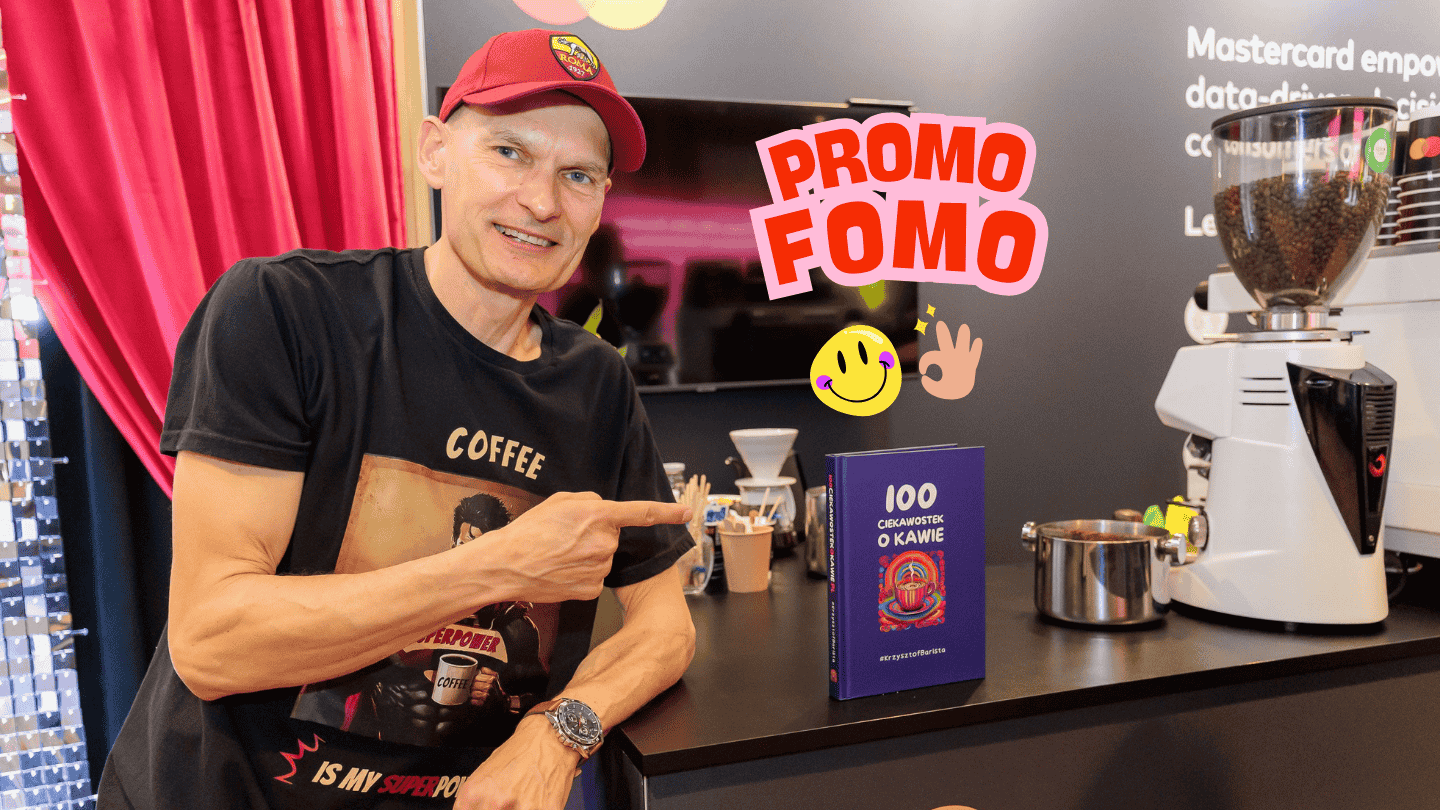 Książka "100 Ciekawostek o Kawie" - promo - koniec nakładu Książka "100 Ciekawostek o Kawie" by #KrzysztofBarista Wacławek