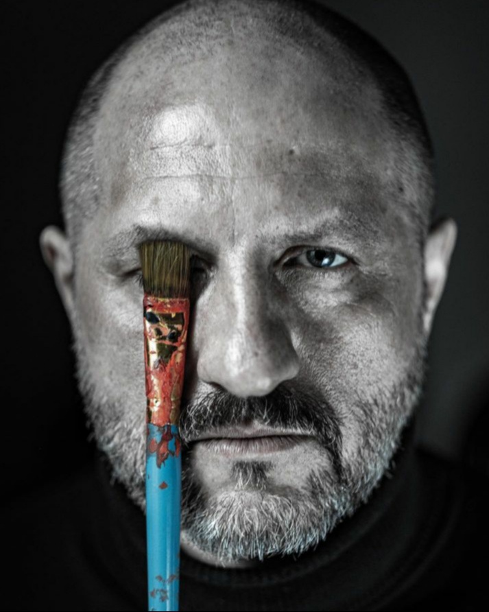 Krzysztof Kawałowski -Warsztaty malowania kawą - Kawa-Warszawa.pl