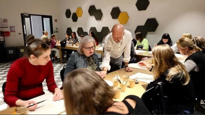 Warsztaty malowania kawą - Kawa-Warszawa.pl